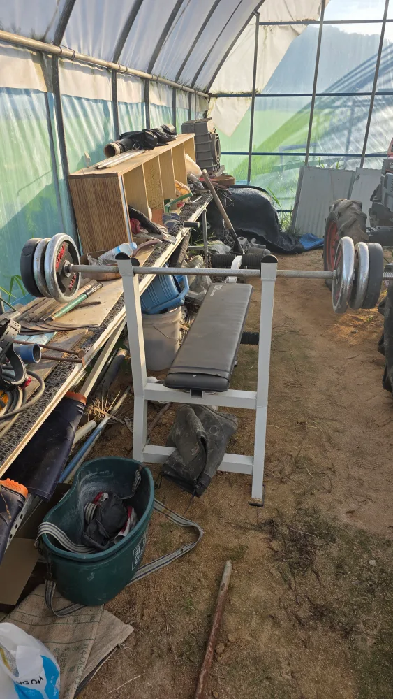 JR Sports 벤치프레스 세트 중고