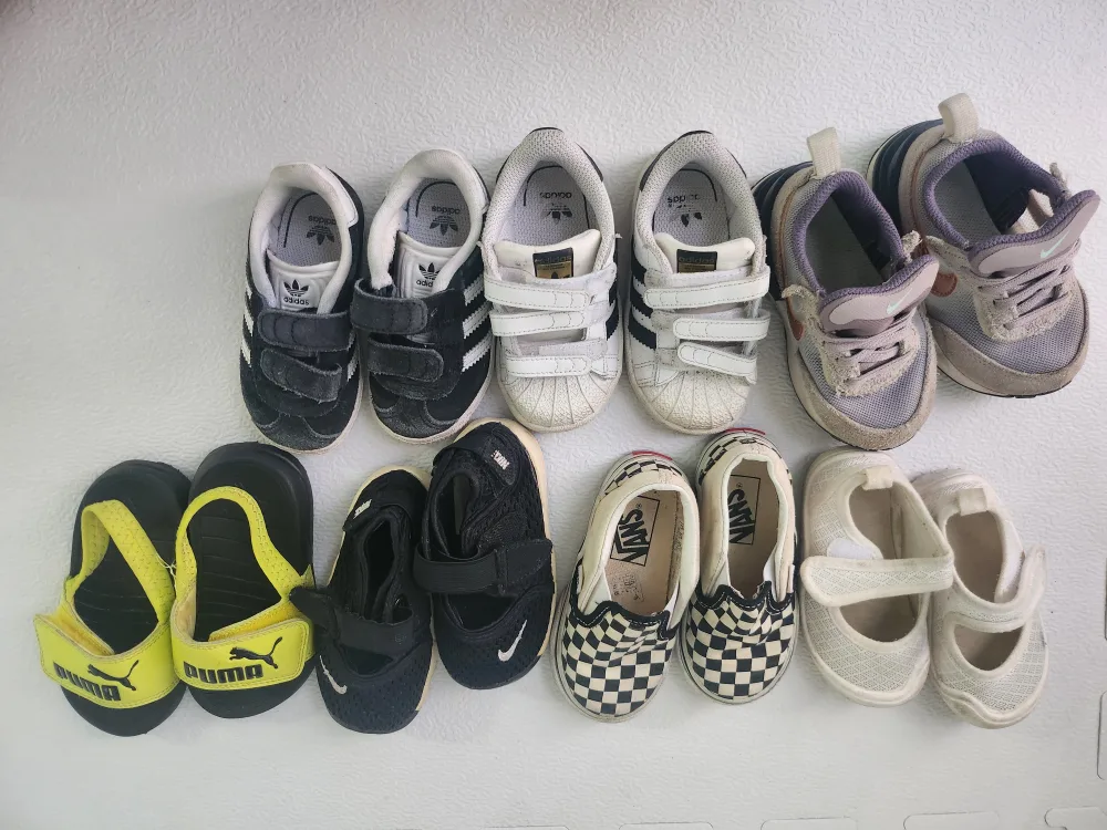 아기 신발 모음 (아디다스, 나이키, 반스 등) 7켤래 일괄판매