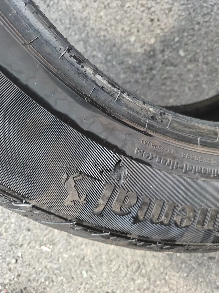 콘티넨탈 중고 타이어