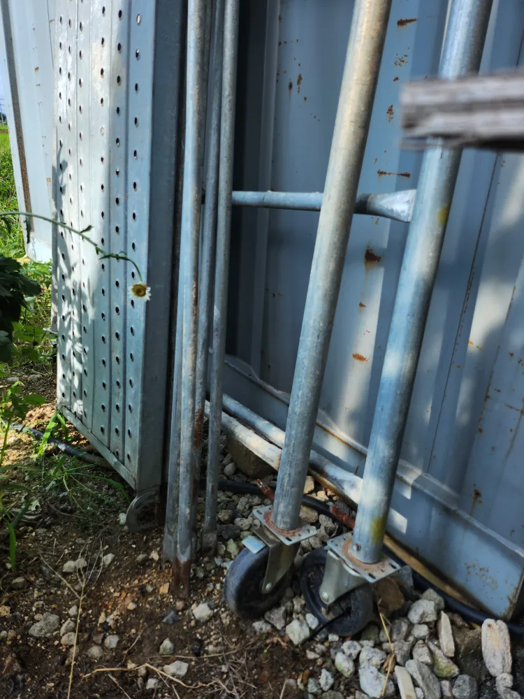 중고 건설 작업 발판