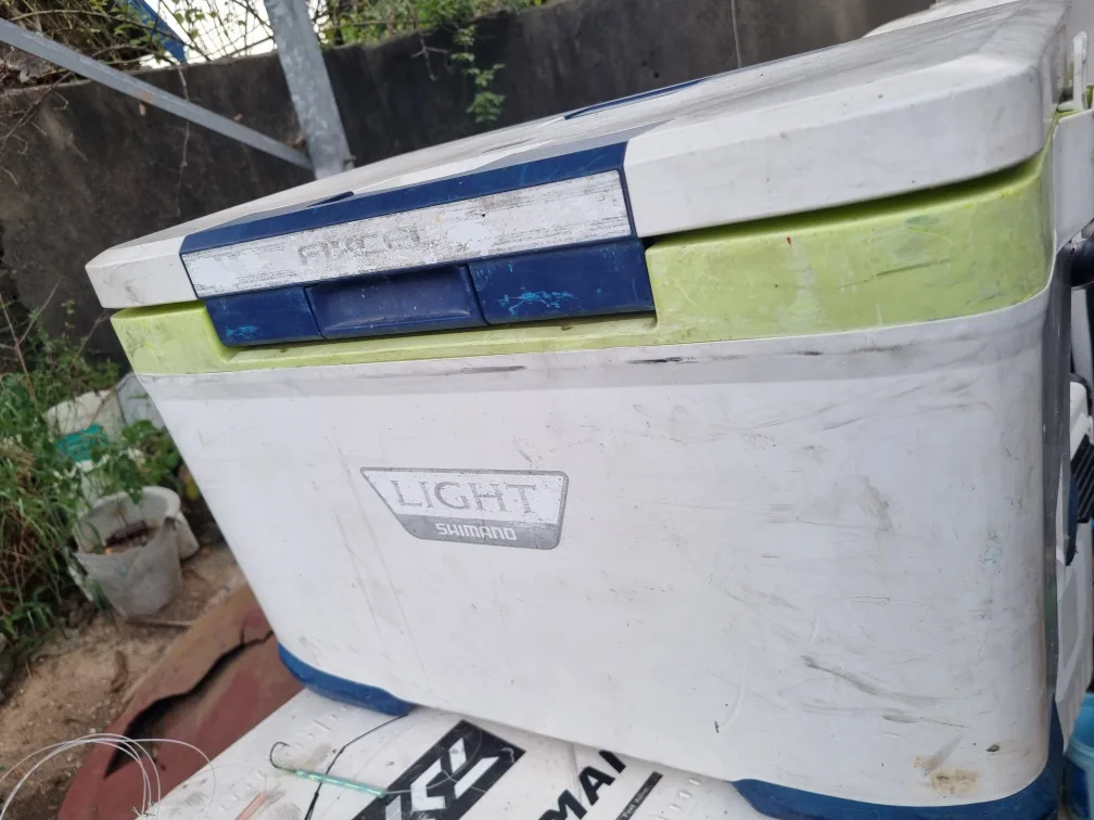 중고시마노 35리터 해동 75리터아이스박스