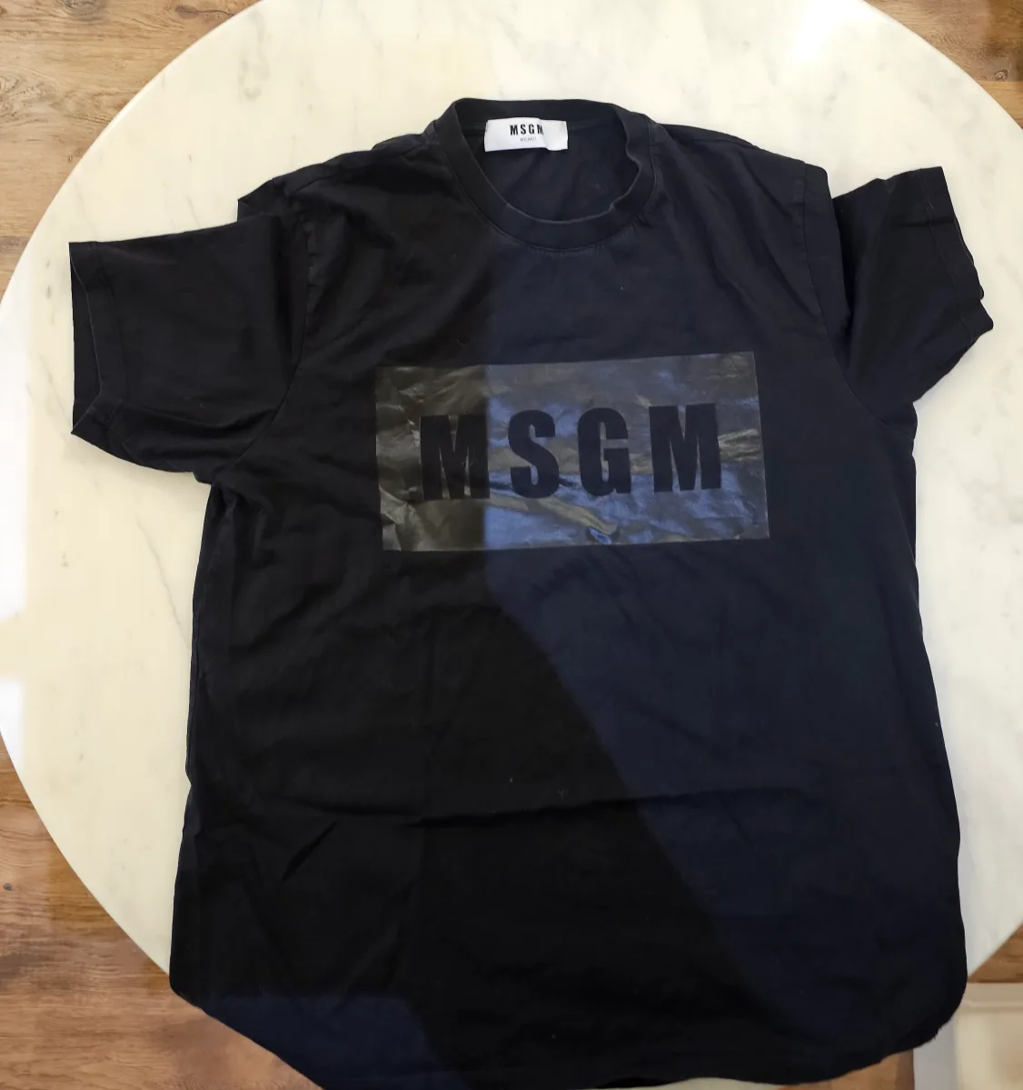 중고msgm반팔티,오프화이트가방