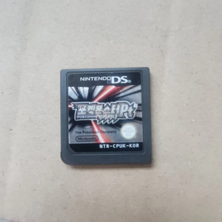닌텐도ds 포켓몬스터pt 기라티나 중고칩만