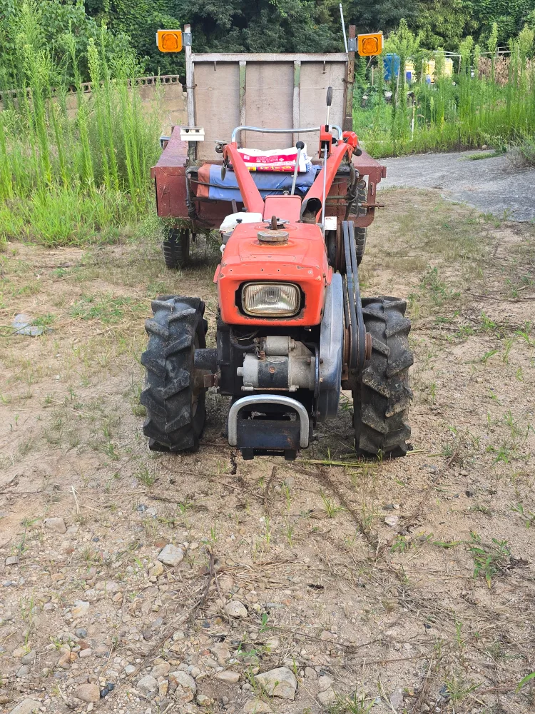 중고 경운기 + 트레일러