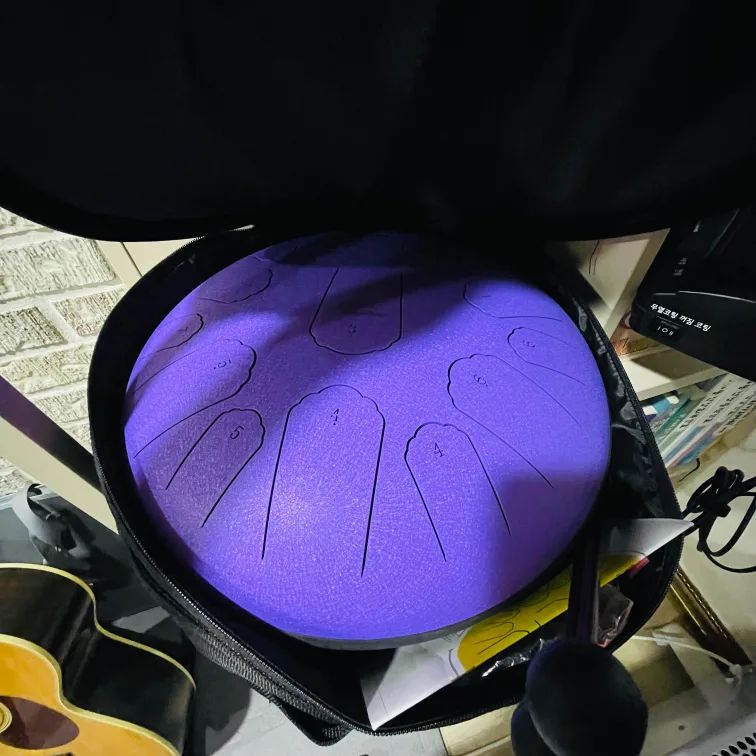 [악기] 삼익 스틸 텅드럼14인치 15음(C스케일) 퍼플