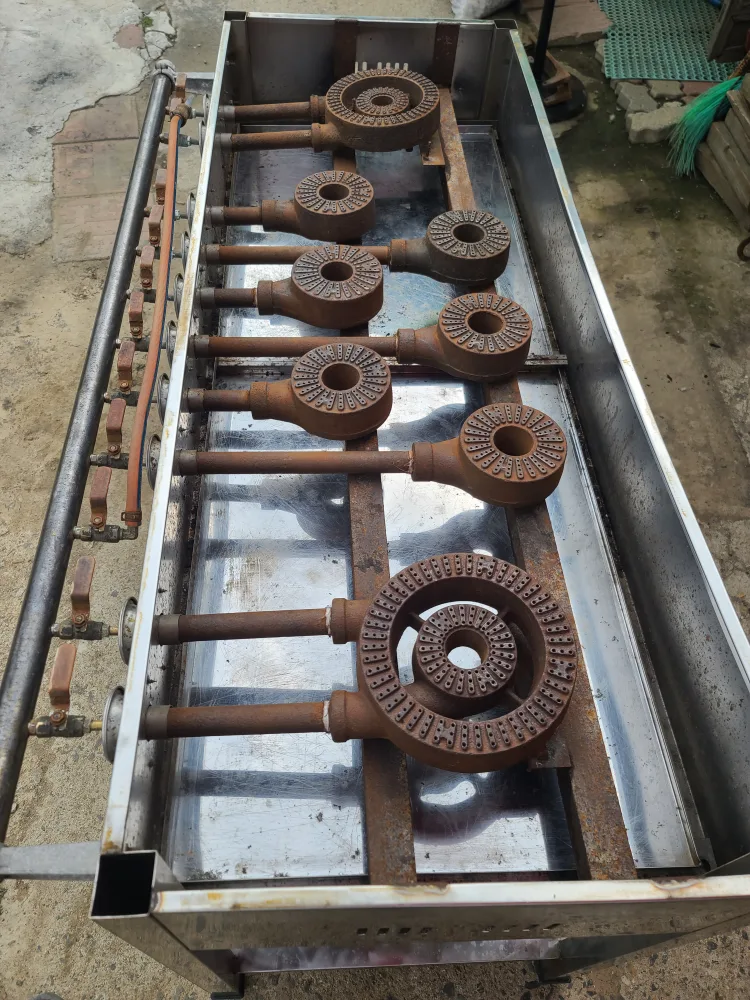 중고 식당용 가스요리판