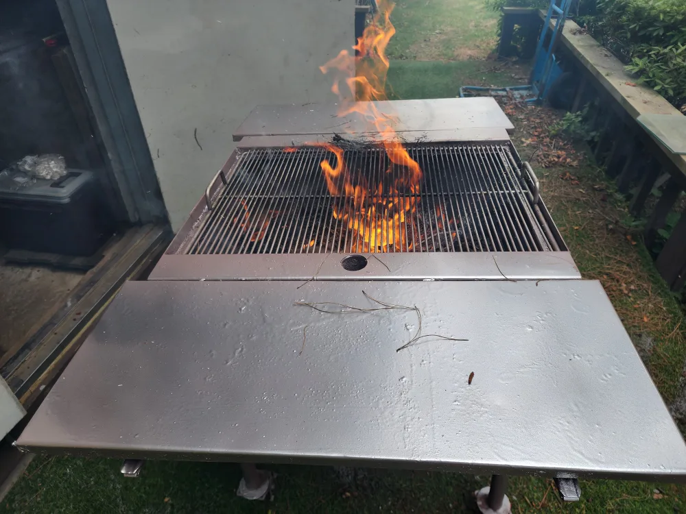 중고 야외용 바베큐 그릴