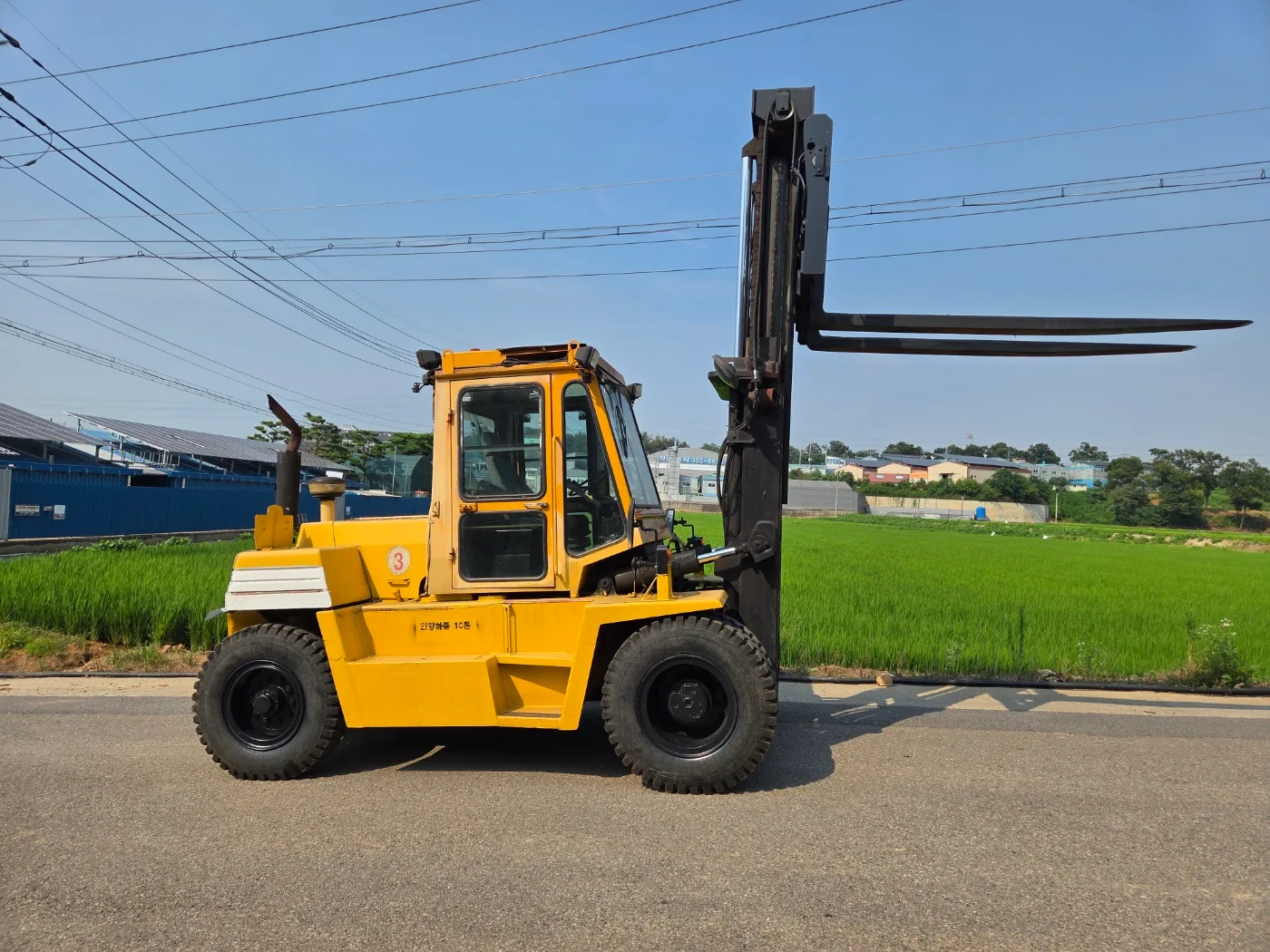 10톤 중고 지게차 팔아요