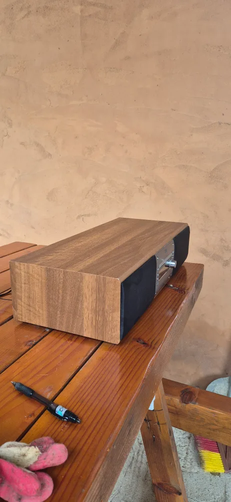 Britz 브리츠 우드 블루투스 라디오