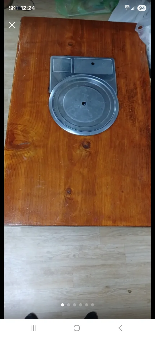 원목부르스타중고 13만원판매 사진참고하세요 네고가능해요