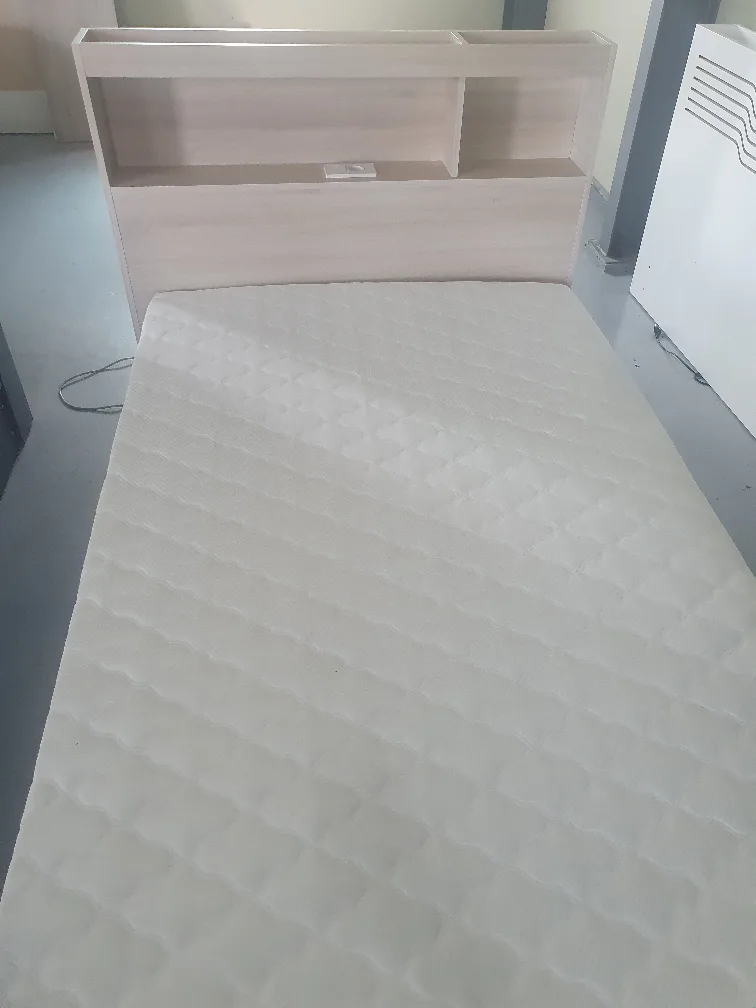 슈퍼싱글 수납 침대 세트 조명 잇어요