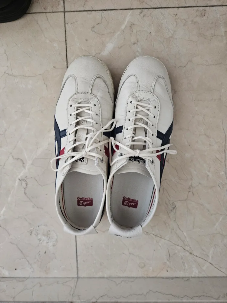 오니츠카타이거 멕시코66 sd 화이트 신발 (최상)