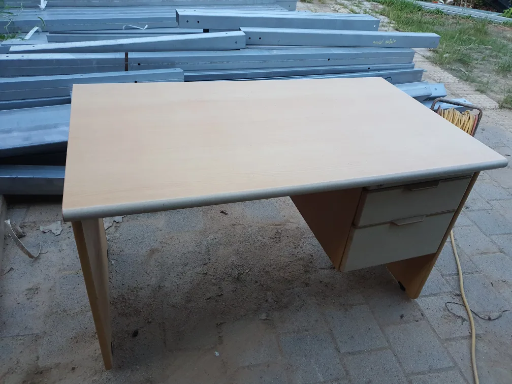 서랍형 중고 나무 책상