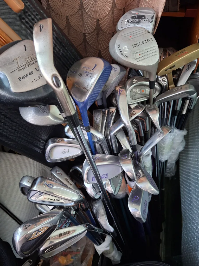 중고 골프채 여러 개