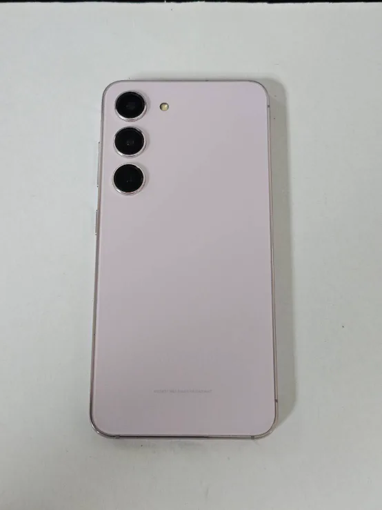 갤럭시 S23 라벤더 무결점 S급 공기계 필름 케이스 포함 팔아요!