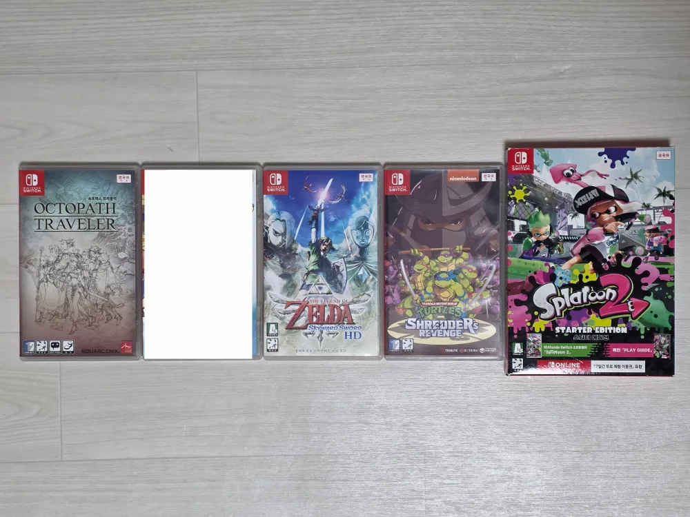 닌텐도 스위치 중고게임 모음