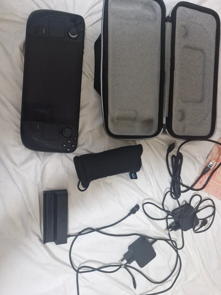 스팀덱 lcd 512 + 독 스테이션  판매합니다