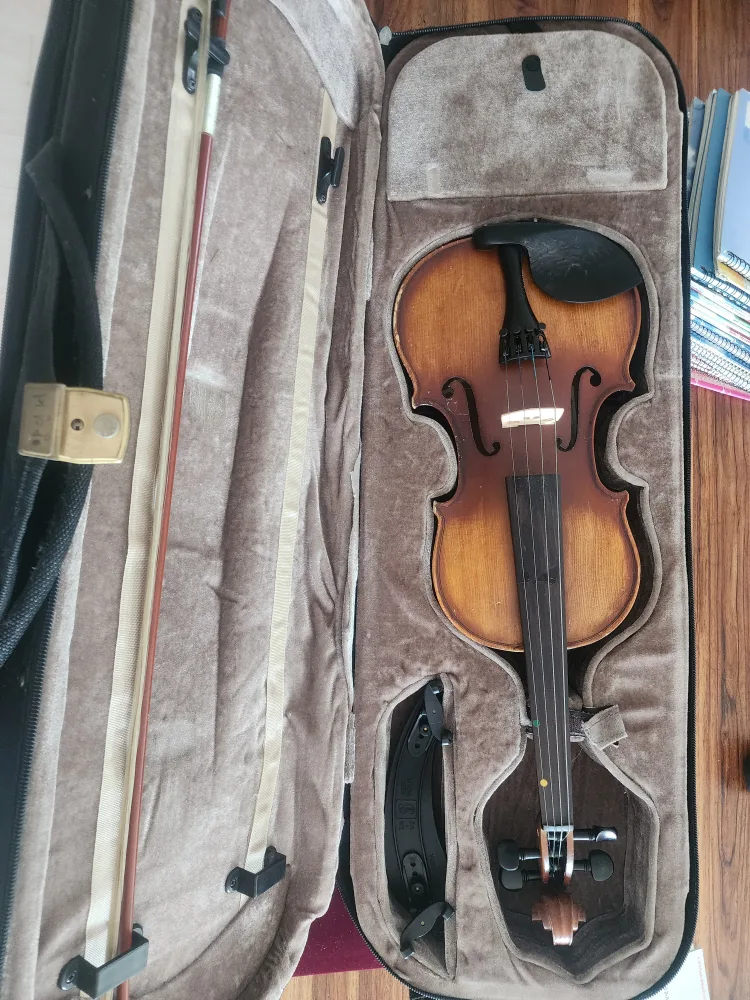 중고 바이올린 활, 케이스 포함