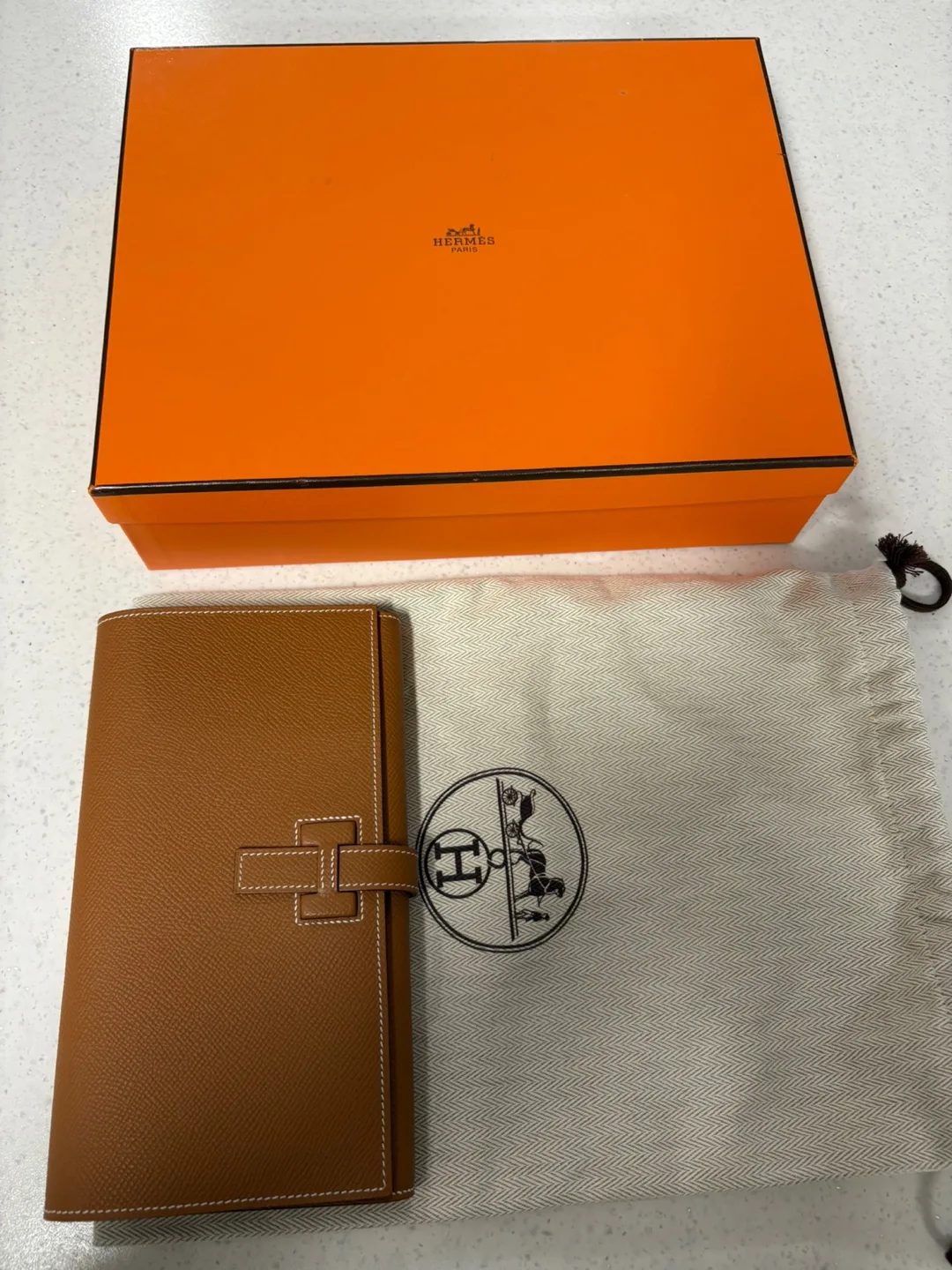 (정품)에르메스 뉴 파상트 장지갑