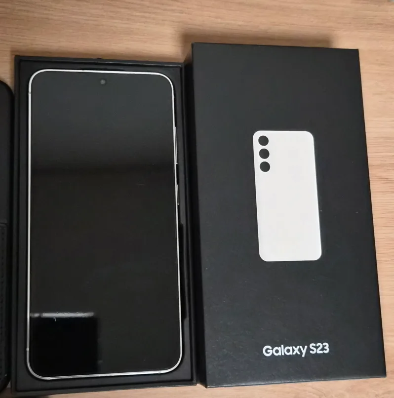 갤럭시 S23 크림 & 케이스(중고)
