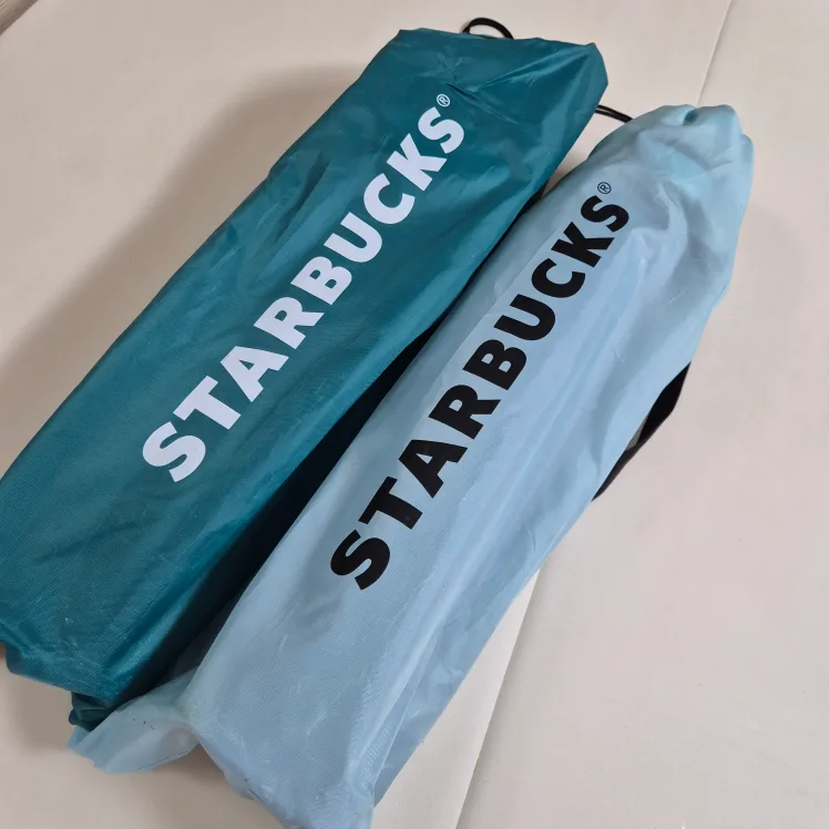 스타벅스 캠핑의자 2개