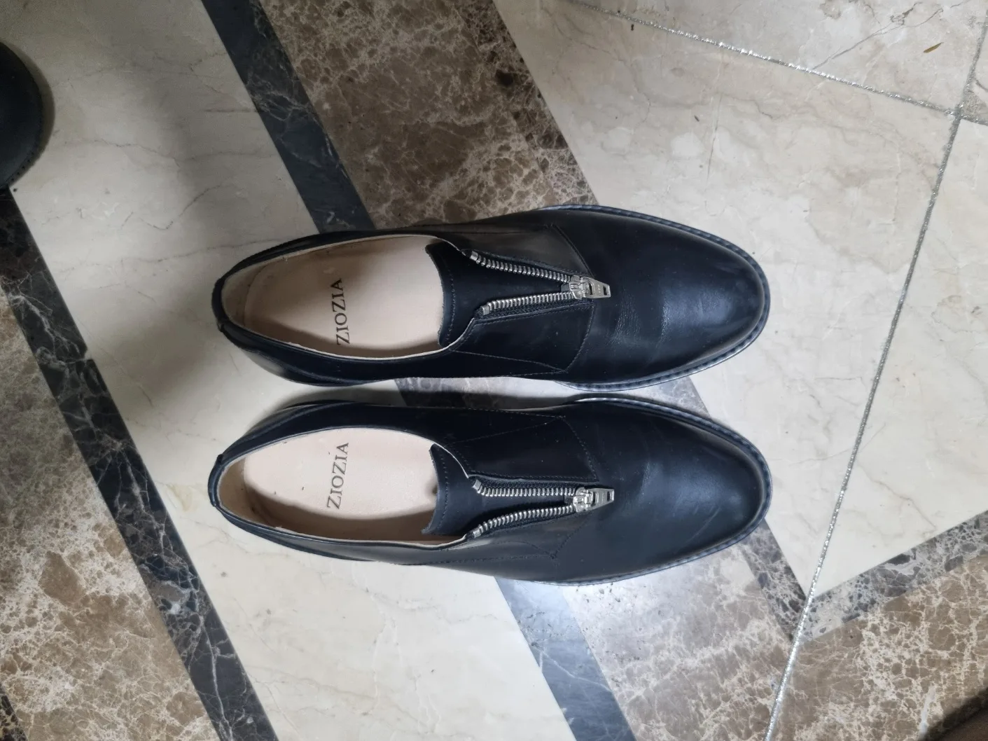 지오지아 남성 가죽 신발 250mm