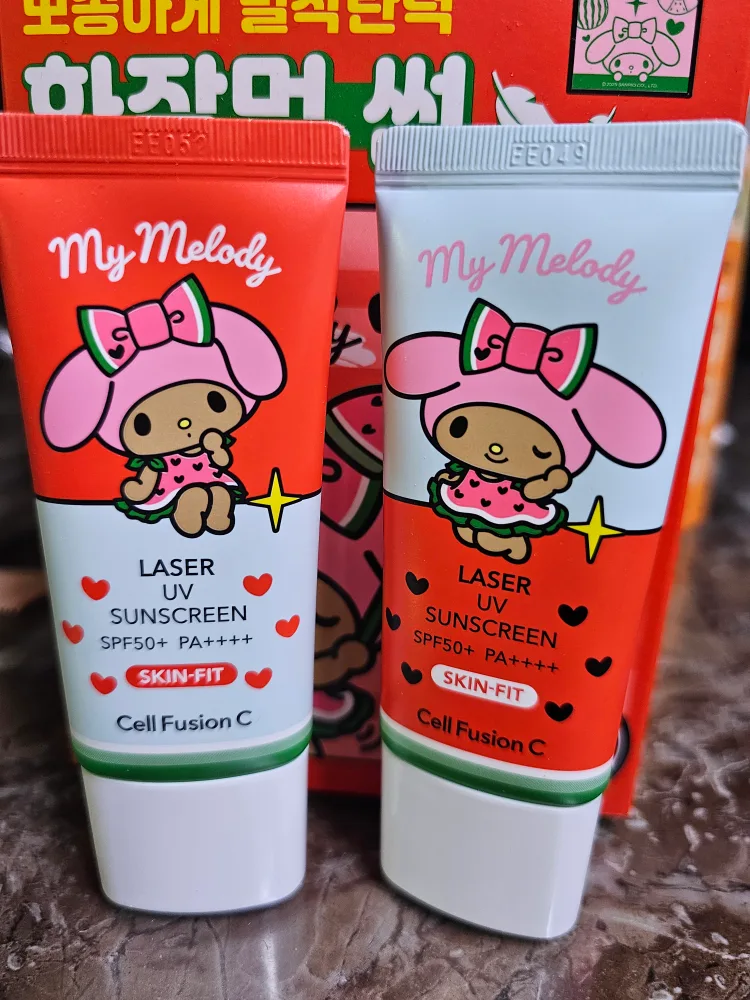 셀퓨전씨 레이저 썬스크린 마이멜로디 산리오 에디션