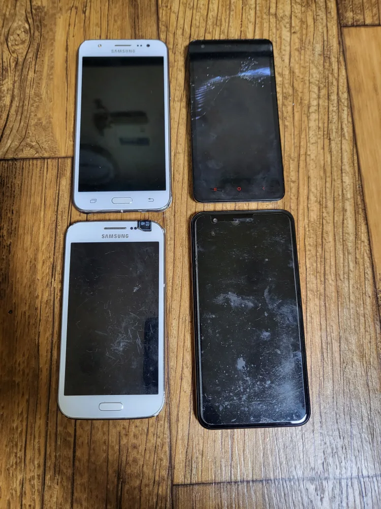 중고폰 4대 일괄 판매