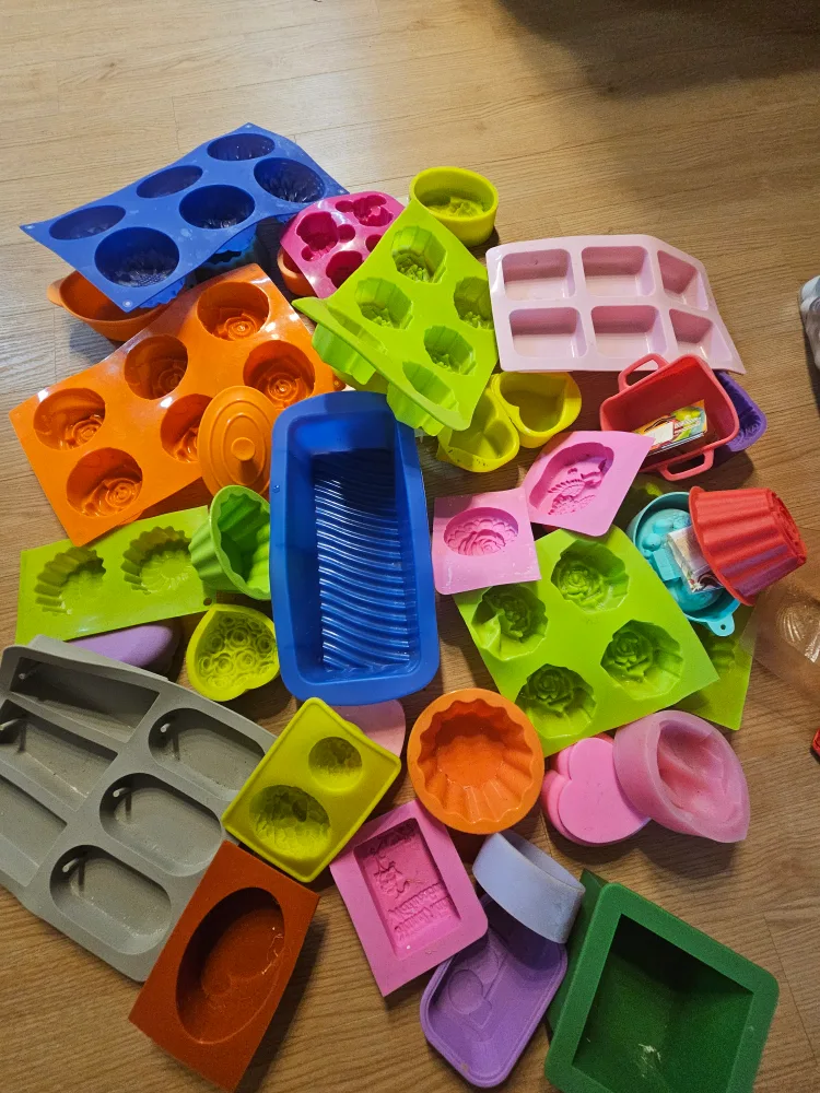 실리콘 ,플라스틱 비누 몰드
