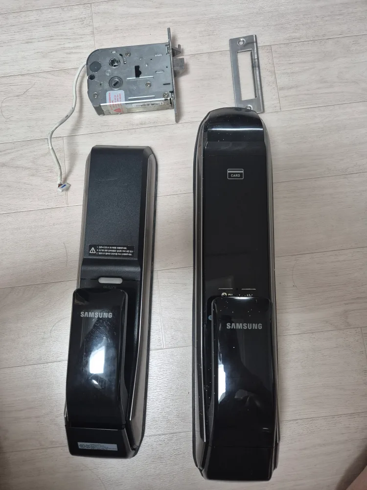 중고 삼성 푸시풀도어락