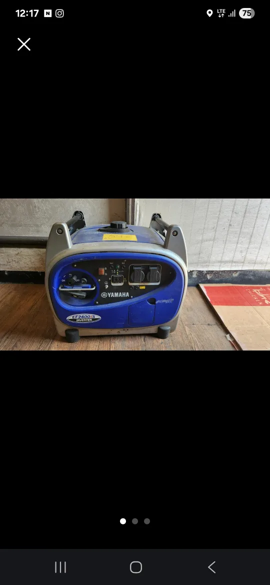 다용도 일제 야마하 저소음 인버터 발전기