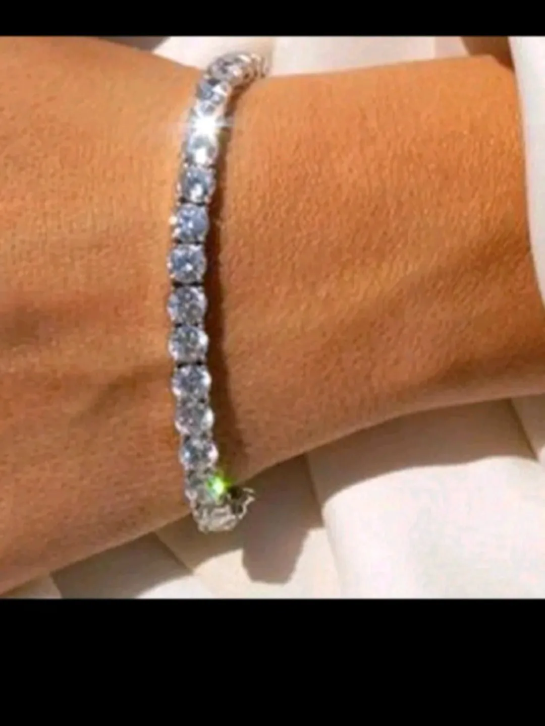 새상품 테니스 팔찌