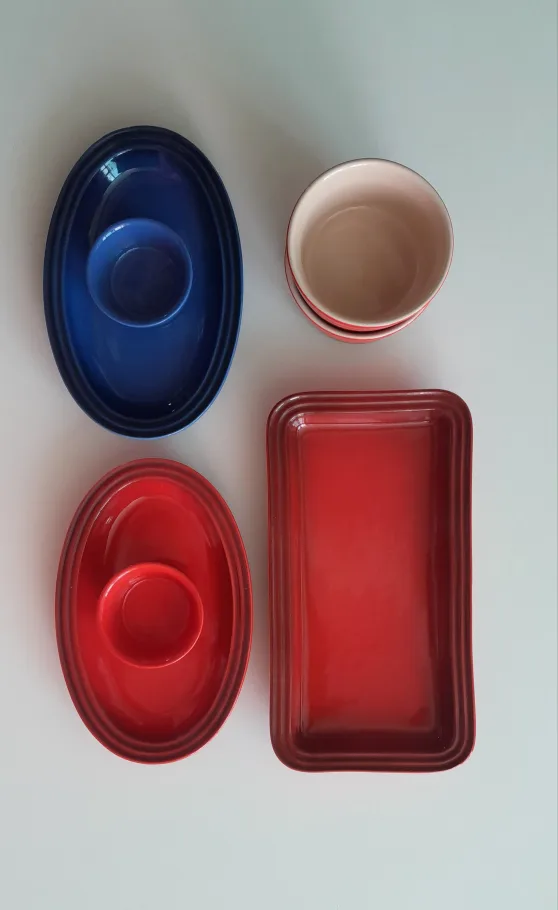 르크루제 접시 등 ( 7개)