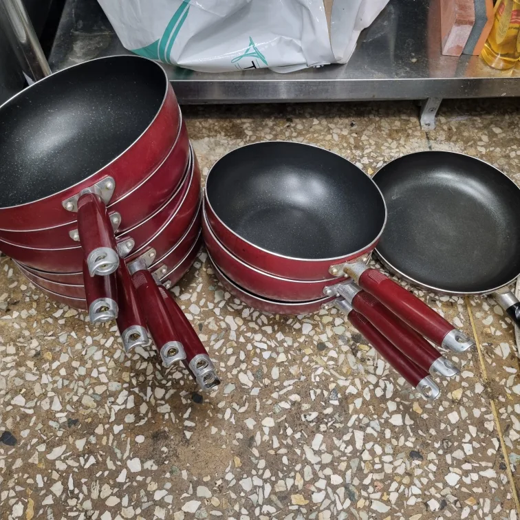 중고 후라이팬 세트