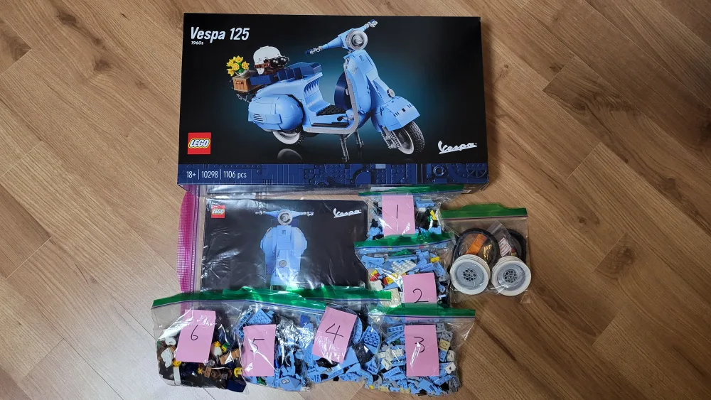 레고 10298 베스파125 (♡중고)