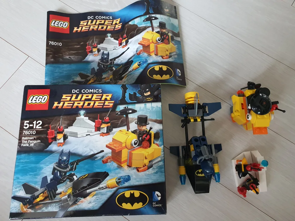 레고 76010 배트맨과 펭귄맨 판매(중고)