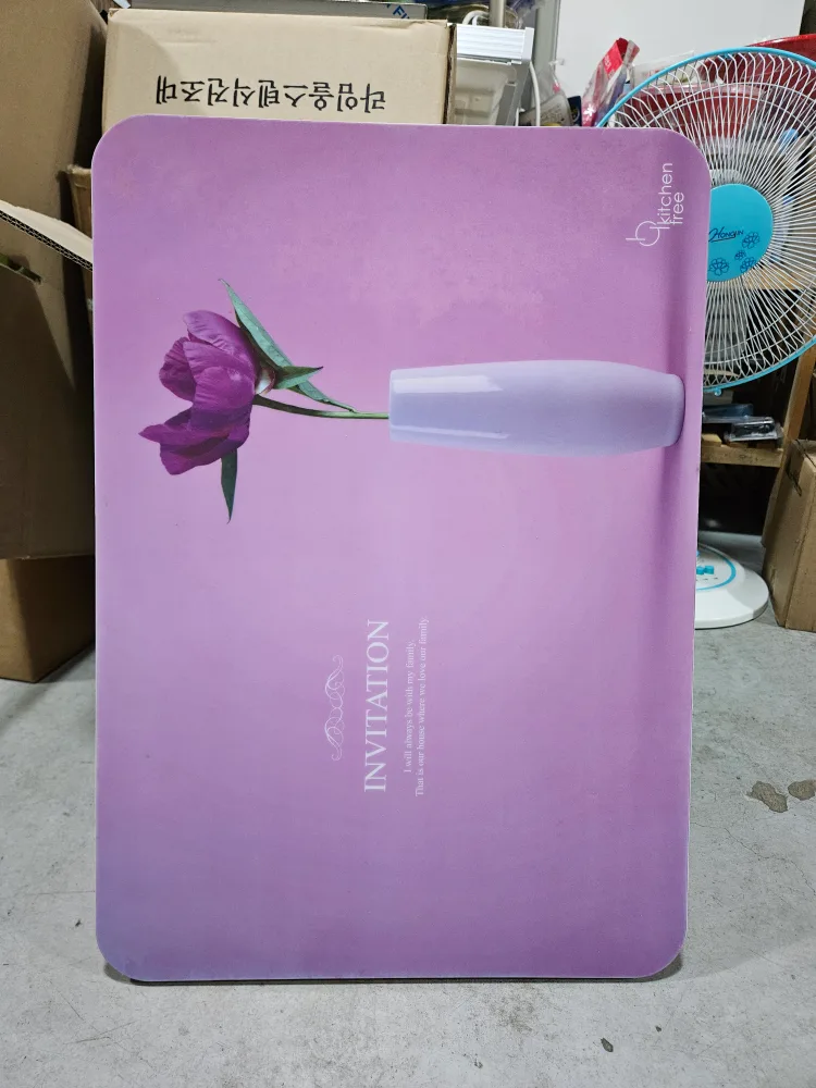 키친프리 접이식 테이블 호마이카상 중고상품