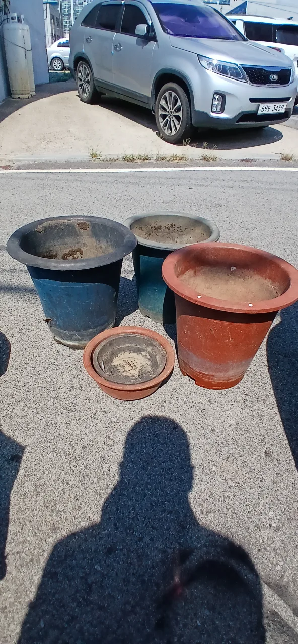 중고 화분 세트