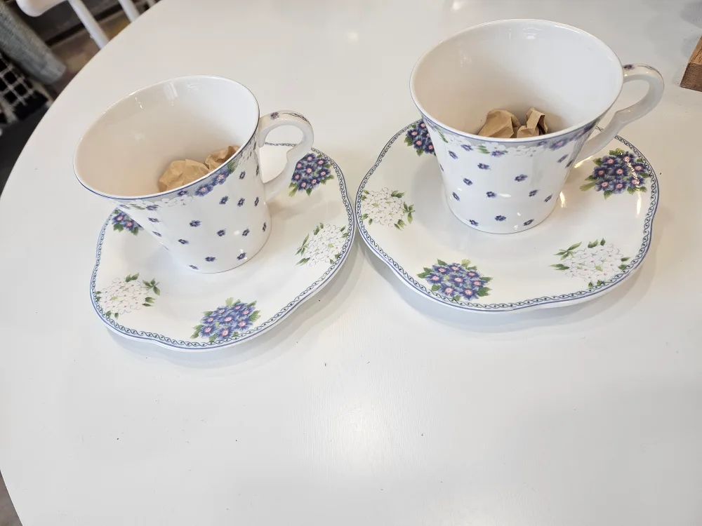 한국도자기 찻잔 세트