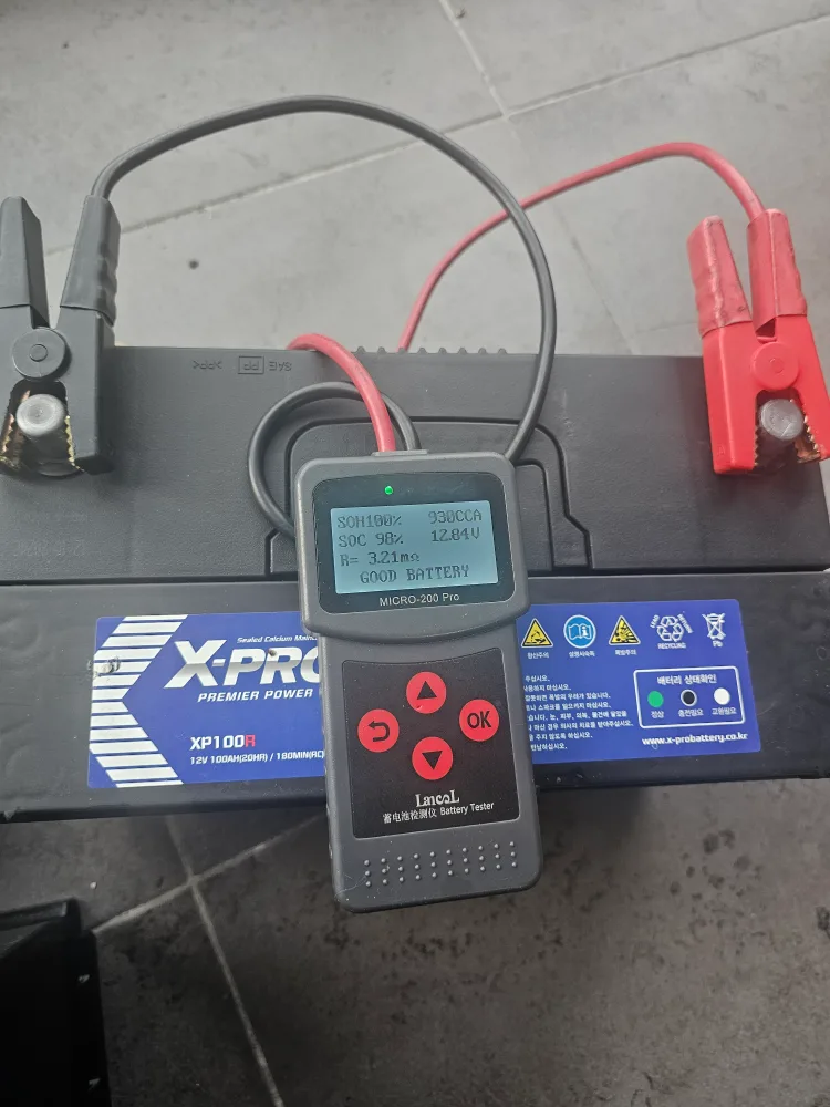 X-Pro XP100R 자동차 배터리 최상급 중고