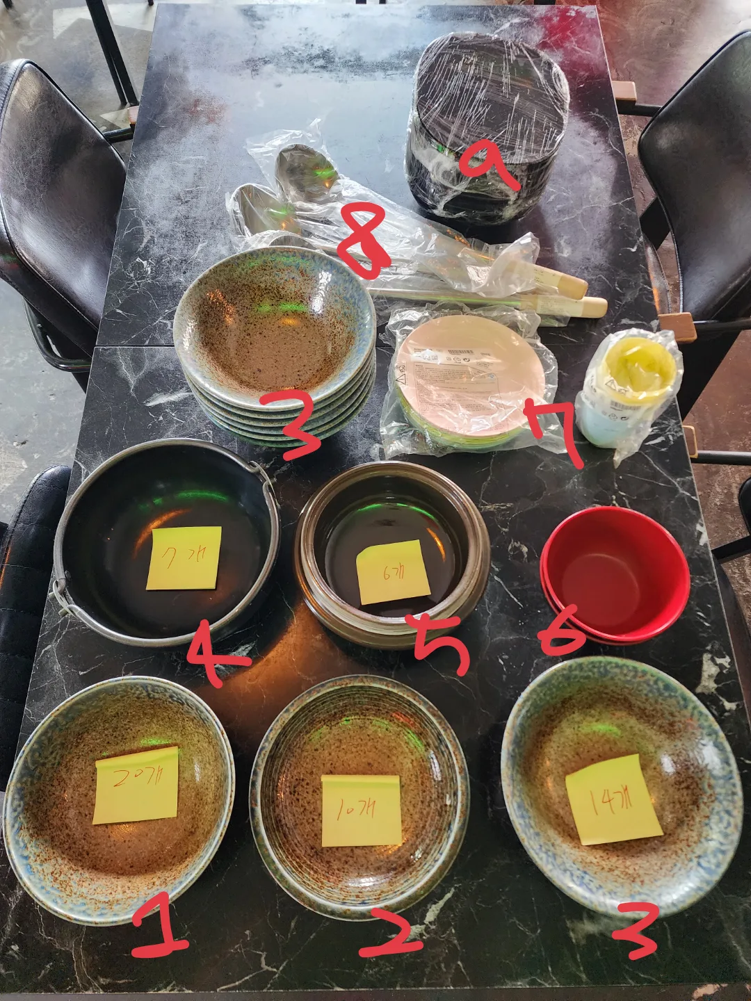 폐업 고급 중고그릇(중식,일식,한식 등 모두활용가능)