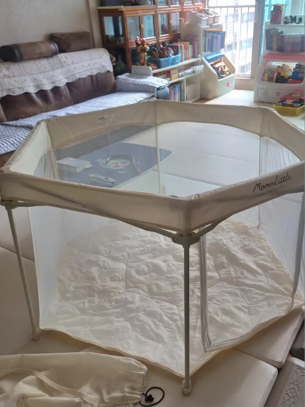 맘앤리틀 베이비룸 휴대용 안전가드 (파우치 포함)