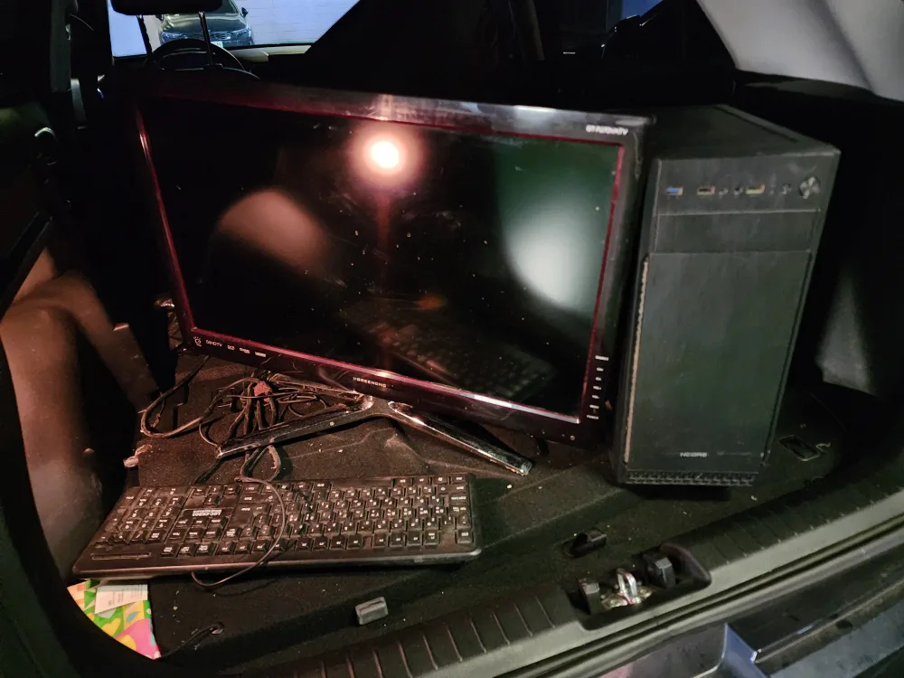 컴퓨터 세트 (본체, 모니터)