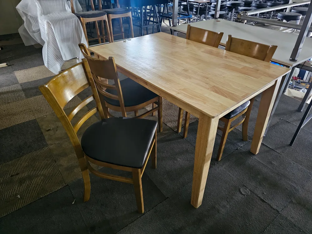 원목 식탁 의자 세트 4인용 중고