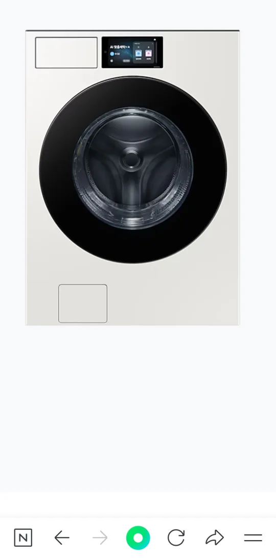 [새상품] 삼성 BESPOKE AI 세탁기 25kg