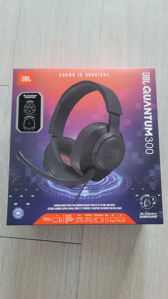 JBL Quantum 300 게이밍 헤드셋