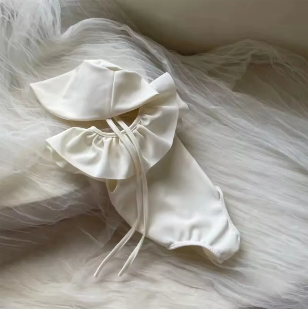 프릴 아기 수영복 (새상품)90/100/110/120/130