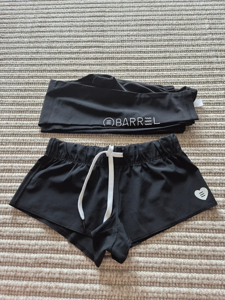 배럴 래쉬가드 하의 세트