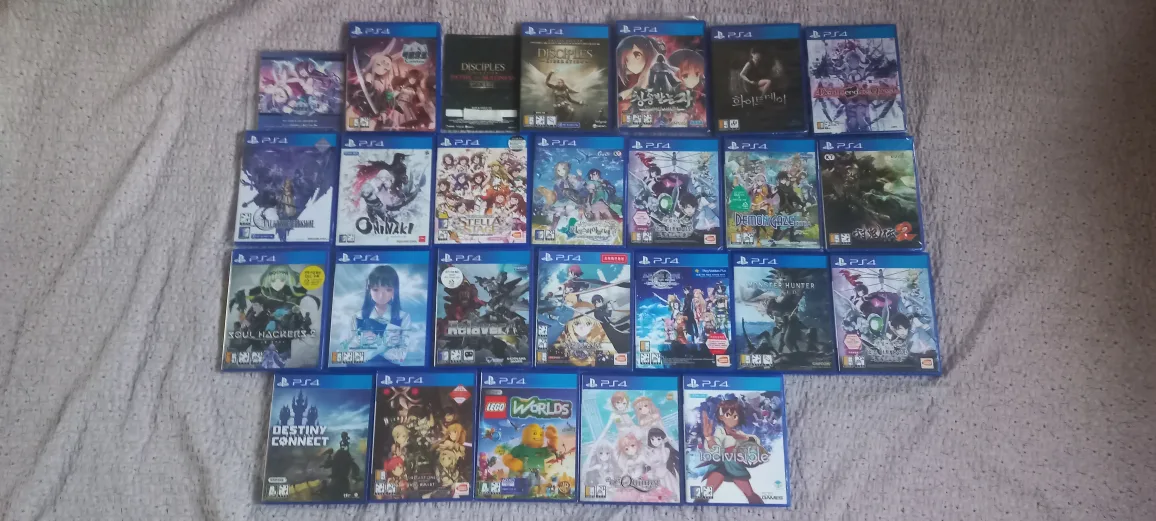 PS4 미개봉 & 중고 게임 CD 타이틀 한글 팝니다 플스4 ps5 플스5
