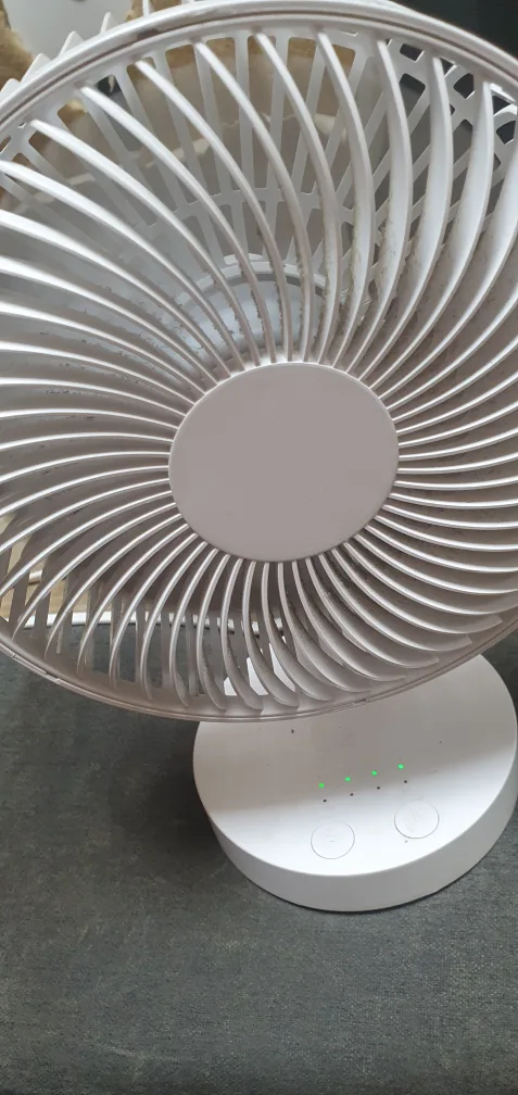 중고 선풍기 하얀색